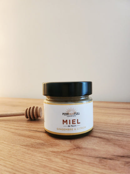 Miel de fleurs gingembre&citron